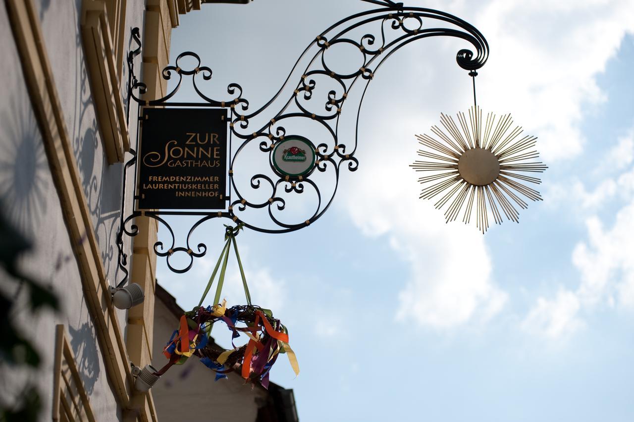 Gasthaus Zur Sonne Nordheim am Main Exterior foto