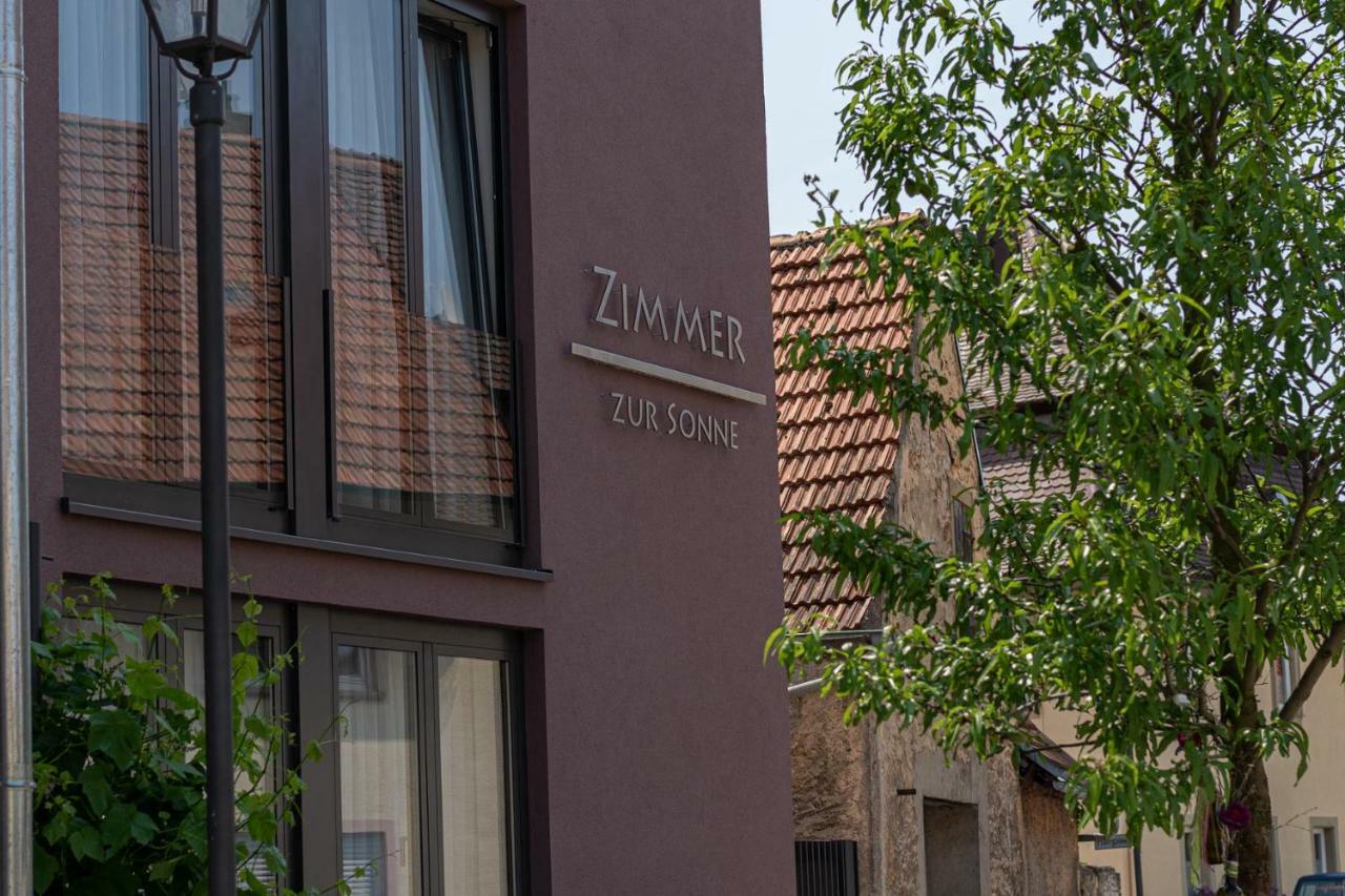 Gasthaus Zur Sonne Nordheim am Main Exterior foto